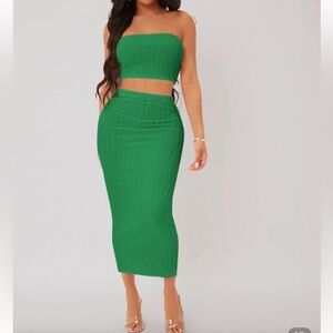 Green Women's Skirt
